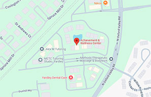 Map to our Yardley Office